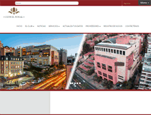 Tablet Screenshot of clubelnogal.com